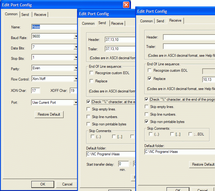 ConnectCNC - DNC or file transfer between PC and CNC